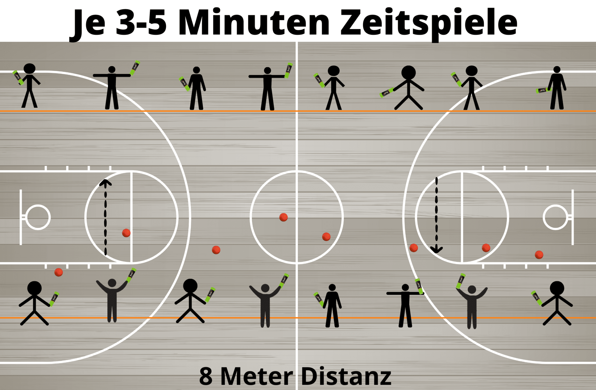 Bassalo Funsport-Wurfspiel, Starter-Set, Farbe wählbar Blau