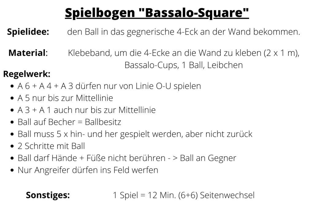 Spielbogen Bassalo-Square